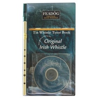 FEADOG Brass Tin Whistle Pack with Book & CD