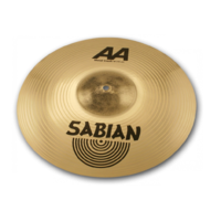 SABIAN AA 16 Inch Metal Crash Cymbal