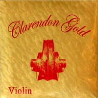 CLARENDON Gold Violin String Set 4/4
