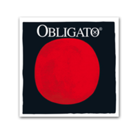 Pirastro Obligato Violin String Set - 3/4 - 1/2 size (with steel E)