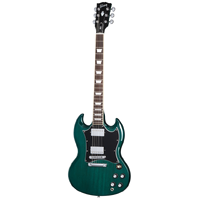 GIBSON SG Standard Translucent Teal Electric Guitar