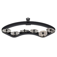 MEINL Backbeat Snare Tambourine 13-14 Inch TBBTA2-BK