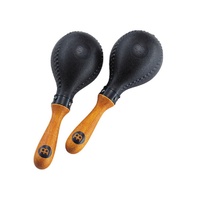 MEINL Black Plastic Maracas Pair PM2BK