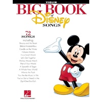 Big Book of Disney Songs - Violin