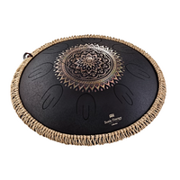 MEINL Sonic Energy Octave Steel Tongue Drum OSTD1BKE - Black Engraved