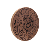 MEINL Sonic Energy Rain Disk Ocean Sound 15 Inch Fibonacci Carving RDO15F