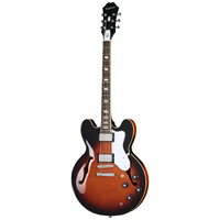 Epiphone Bonehead Riviera Dark Tobacco Burst Semi Hollow Electric Guitar