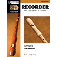 Essential Elements for Recorder - Book 1- Recorder (book only)