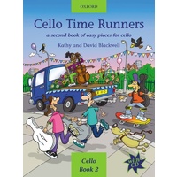 Cello Time Runners - Book/CD (Cello Book 2)