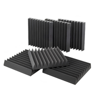 AURALEX Studiofoam Project2 Room Kit 6 Panels/2 Bass Traps - Charcoal