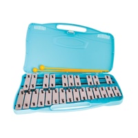 ANGEL 25 Note Chromatic Glockenspiel AX25KN w/Mallets and Case