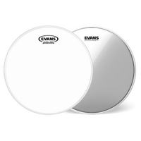 EVANS Power Centre G1RD & Hazy 300 Reso 14 Inch Snare Service Drumhead Pack