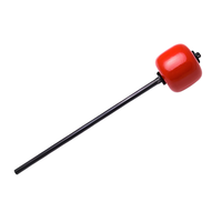 DANMAR 205 Bass Drum Beater - Wood Red