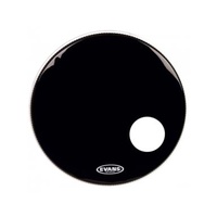 EVANS EQ3 Black Resonant 20 Inch Bass Drumhead