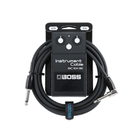 BOSS Bic Color 10ft Instrument Cable BIC-10A-BK Black