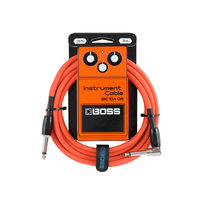 BOSS Bic Color 10ft Instrument Cable BIC-10A-OR Orange