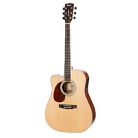 CORT MR710F Left Handed Acoustic Electric Guitar - Natural Satin