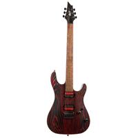 CORT KX300 Electric Guitar - Etched Black Red
