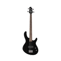 CORT Action Junior Short Scale Open Pore Black Bass Guitar