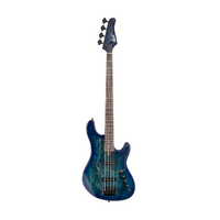 CORT GB-Fusion 4 Blue Burst 4-string Bass Guitar