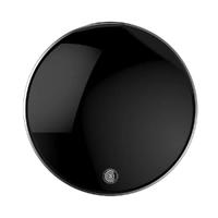 Code 22" Enigma Bass Drum Head, Black