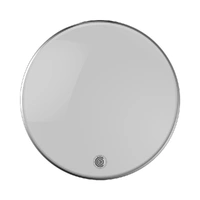 Code 22" Enigma Bass Drum Head, White