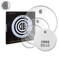Code Generator Drum Head Pack, Clear 12/13/16/22 (w/Free 14" DNA)