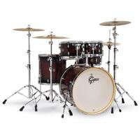 GRETSCH Catalina Maple 5 Piece Drum Kit Dark Cherry Burst