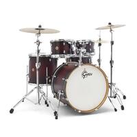 GRETSCH Catalina Maple 5 Piece Drum Kit Satin Deep Cherry Burst