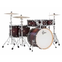 GRETSCH Catalina Maple 7 Piece Drum Kit Satin Deep Cherry Burst