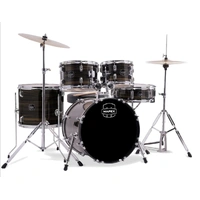 MAPEX Comet - Ebony Yellow Grain 5pce w/Hardware & Cymbal Pack