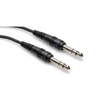 HOSA TECHNOLOGY 1/4 Inch TRS to 1/4 Inch TRS Stereo Interconnect Cable (5ft)