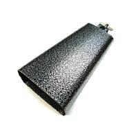 CPK 8.5 Inch Black Hammered Steel Cowbell