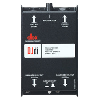 DBX DJdi 2 Channel Stereo Passive DI Box