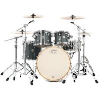 DW Design Series 5pce Steel Grey Shell Drum Kit