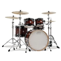 DW Design Series 5pce Tobacco Burst Shell Drum Kit