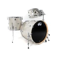 DW Collectors Series 5 Pce Finish Ply Broken Glass Drum Kit