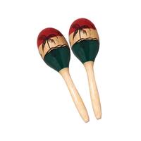 CPK Tropical Design Wood Maracas Pair ED764