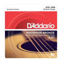D'Addario 3 Pack EJ17 13-56 Acoustic String Set