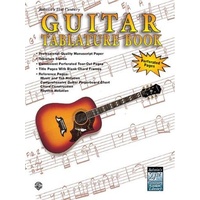 Guitar Tab Manuscript Book - Belwin