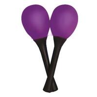 MANO PERCUSSION EM121 Egg Maraca Purple Pair
