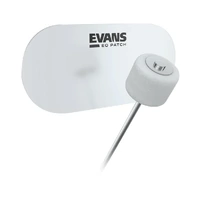 EVANS Bass Drum EQ Patch Clear Nylon - Double Pedal