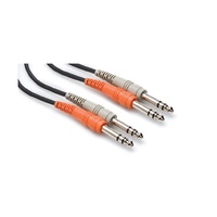 HOSA TECHNOLOGY Dual 1/4 in TRS to Same Stereo Interconnect (3m)
