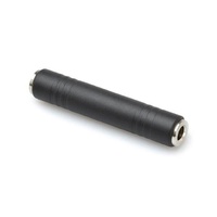 HOSA TECHNOLOGY 1/4 inch TRS to 1/4 inch TRS Coupler Adaptor