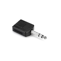 HOSA TECHNOLOGY Dual 1/4 in TRS to 1/4 in TRS Adaptor
