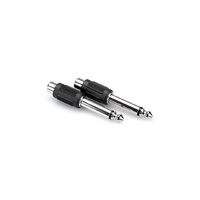 HOSA TECHNOLOGY RCA to 1/4 inch TS Adaptor