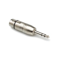 HOSA TECHNOLOGY XLR3F to 1/4 in TRS Adaptor