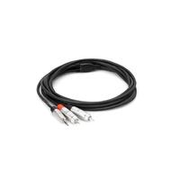 HOSA TECHNOLOGY REAN Stereo 3.5 mm TRS to Dual RCA Pro Breakout Cable (6ft)