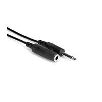 HOSA TECHNOLOGY 1/4 in TRS to 1/4 in TRS Headphone Extension Cable (10ft)