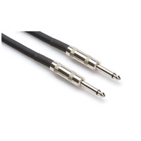 HOSA TECHNOLOGY 1/4 in TS to Same Edge Speaker Cable 16AWG (3ft)